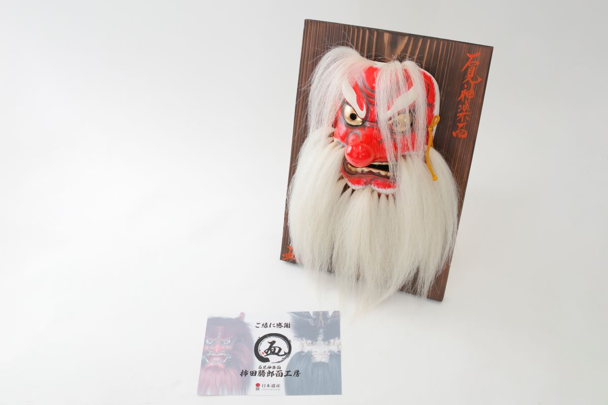 柿田勝郎面工房 天狗面 板付 – オマツリジャパンのお店