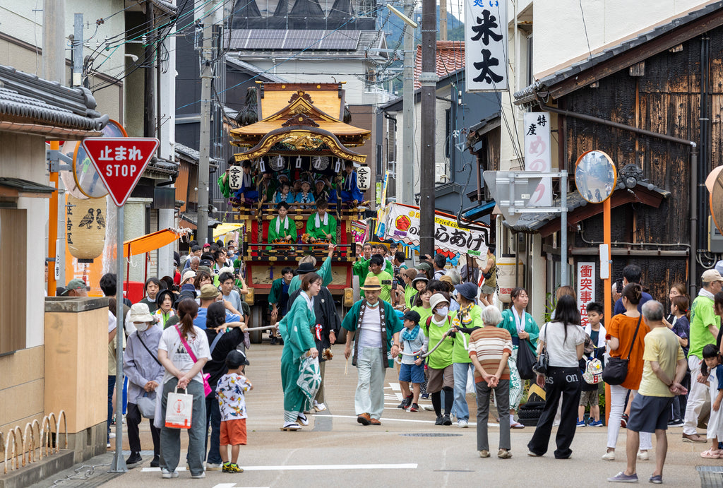【伝統の曳き手としてお祭りと一体に】福井・小浜放生祭 特別体験「山車曳き参加体験プラン」（お土産手ぬぐい付き）【9/20(日)限定】