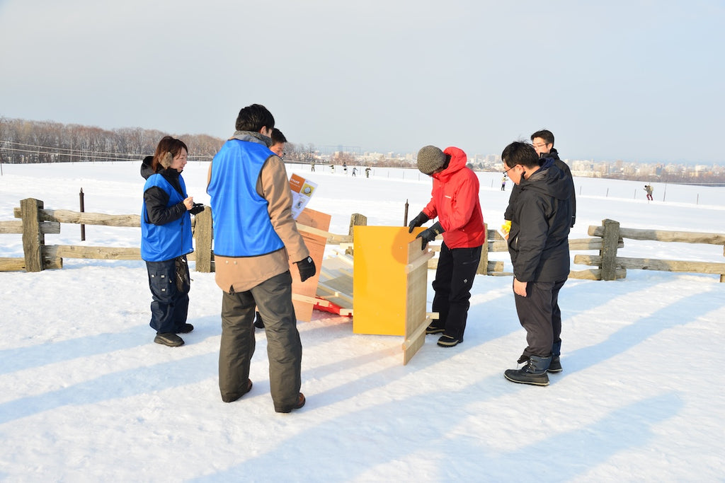 大雪像制作隊プロの直接指導！自分だけの「ミニ雪像づくり体験」イン さっぽろ羊ヶ丘展望台（認定証・道具貸出付）