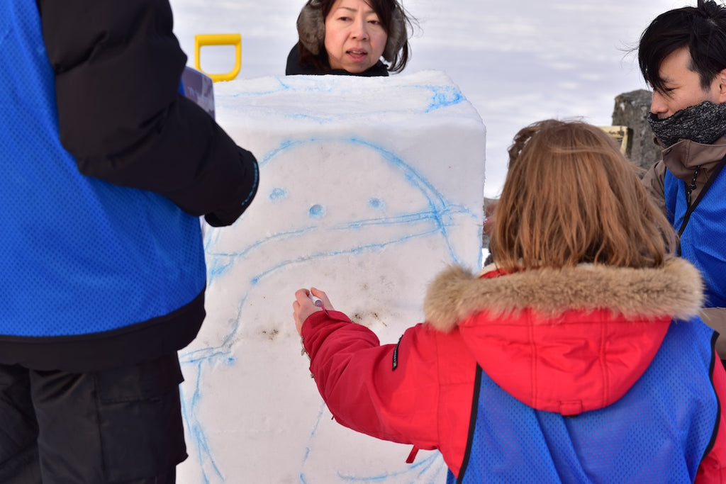 大雪像制作隊プロの直接指導！自分だけの「ミニ雪像づくり体験」イン さっぽろ羊ヶ丘展望台（認定証・道具貸出付）