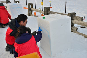 大雪像制作隊プロの直接指導！自分だけの「ミニ雪像づくり体験」イン さっぽろ羊ヶ丘展望台（認定証・道具貸出付）