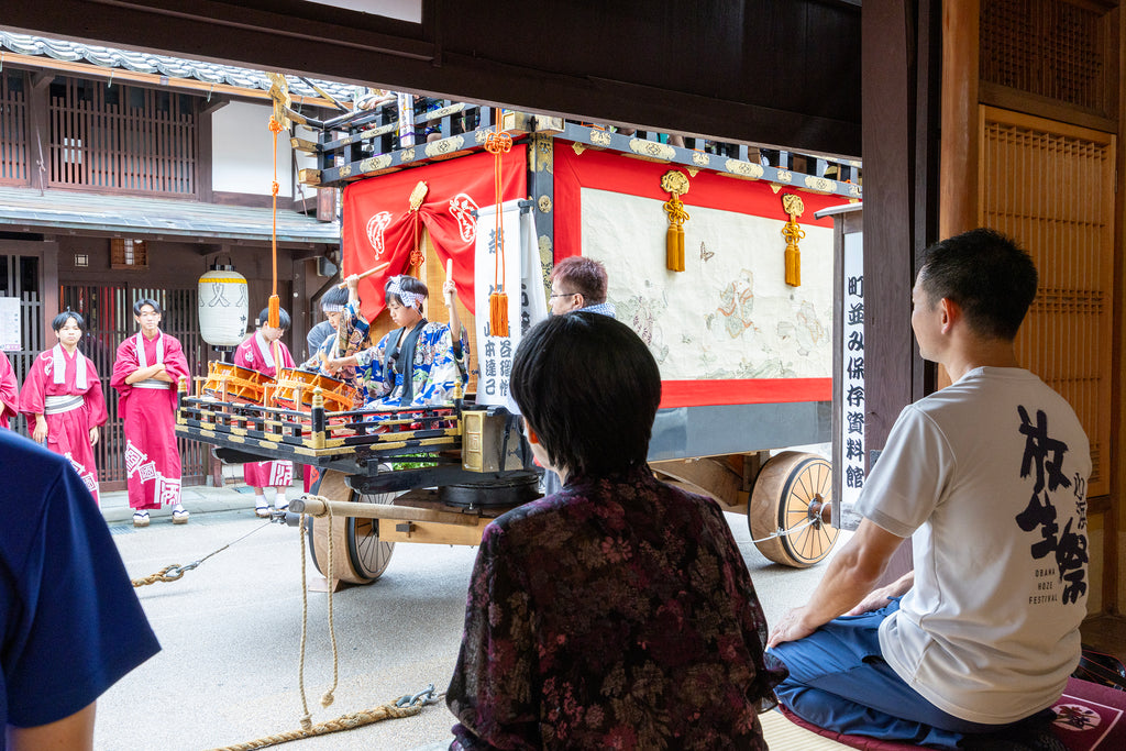 【格式ある町家で贅沢に祭りを愉しむ】福井・小浜放生祭 特別体験「お休み処観覧プラン」【9/19(土)・9/20(日)】