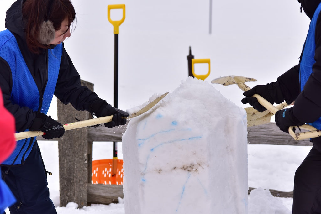 大雪像制作隊プロの直接指導！自分だけの「ミニ雪像づくり体験」イン さっぽろ羊ヶ丘展望台（認定証・道具貸出付）