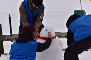 大雪像制作隊プロの直接指導！自分だけの「ミニ雪像づくり体験」イン さっぽろ羊ヶ丘展望台（認定証・道具貸出付）