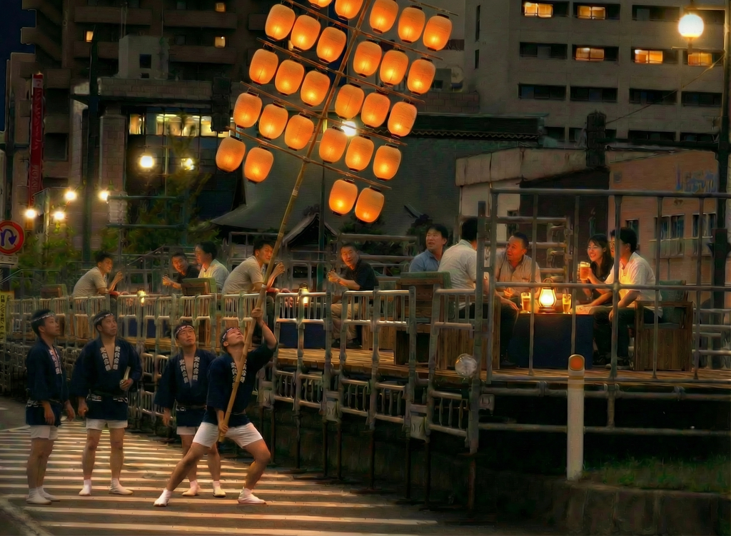 秋田竿燈まつりプレミアム観覧体験2026（プレミアム桝席プラン）