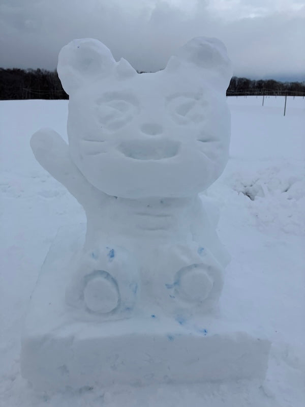 大雪像制作隊プロの直接指導！自分だけの「ミニ雪像づくり体験」イン さっぽろ羊ヶ丘展望台（認定証・道具貸出付）