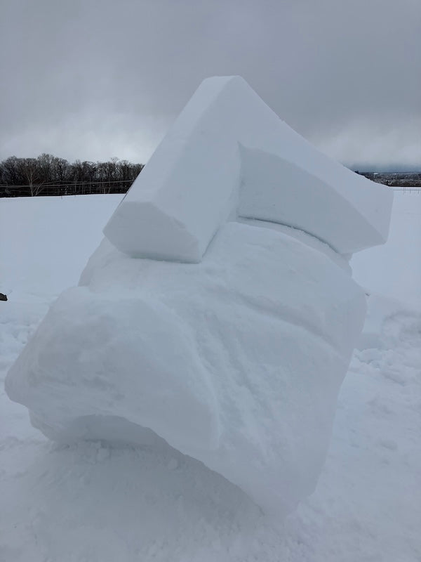 大雪像制作隊プロの直接指導！自分だけの「ミニ雪像づくり体験」イン さっぽろ羊ヶ丘展望台（認定証・道具貸出付）