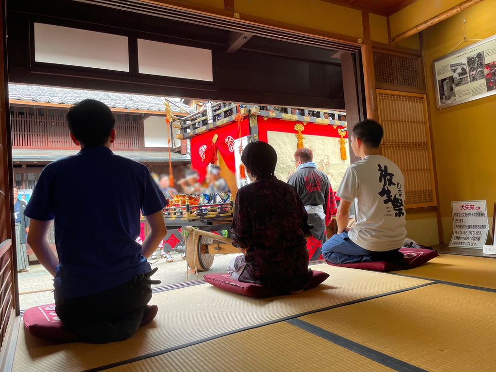 【若狭地方最大の秋祭り】小浜放生祭 特別体験「祭礼芸能の披露観覧プラン(お休み処付き)」
