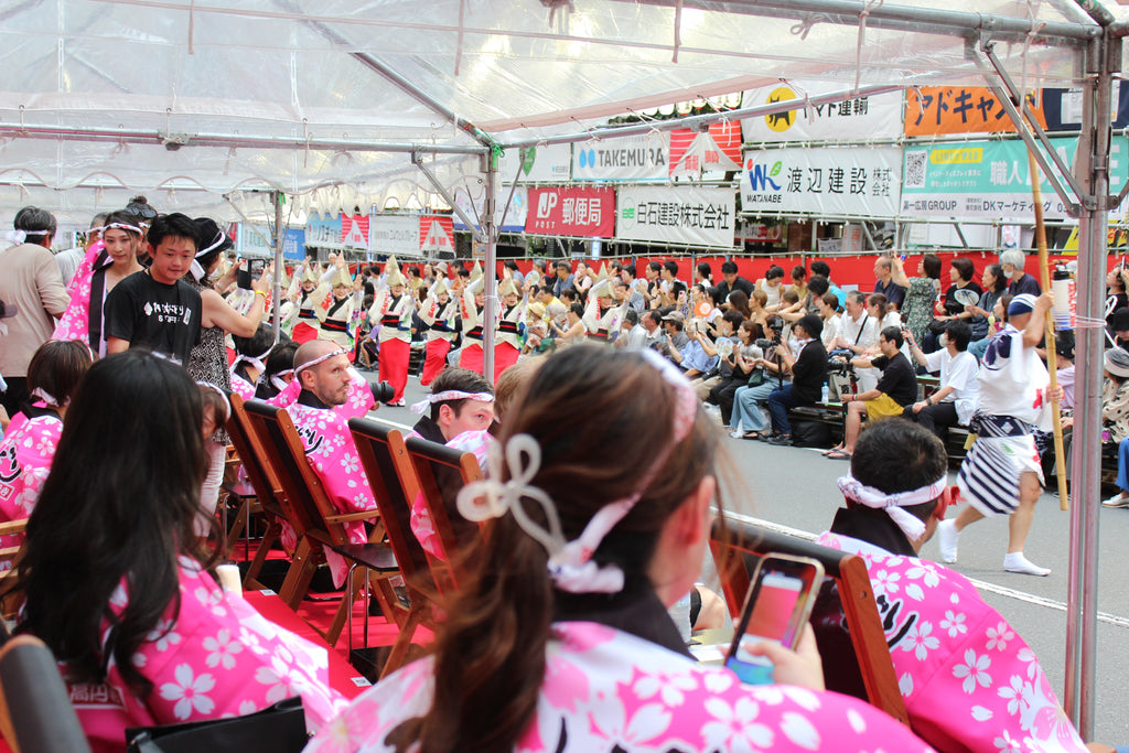 高円寺阿波おどり プレミアム観覧体験｜ワークショップ選択可・特別席観覧・食事付き