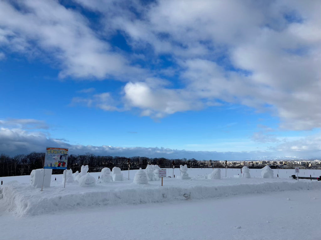 大雪像制作隊プロの直接指導！自分だけの「ミニ雪像づくり体験」イン さっぽろ羊ヶ丘展望台（認定証・道具貸出付）