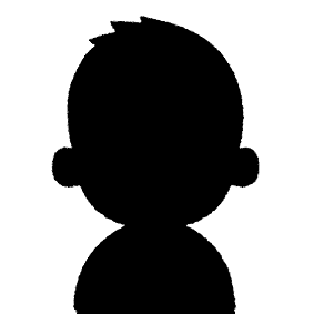 シルエット（男性）